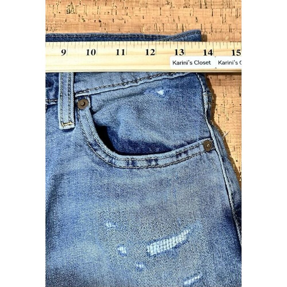 LEVI'S PREMIUM 512 SLIM TAPER JEAN PERFORMANCE \Stretch Men 28X28* Distressed - Picture 9 of 11
